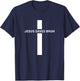 Jesus Saves Bruh - Jesus Saves Bro - Christian Shirt T-Shirt - T-Shirt | Navy