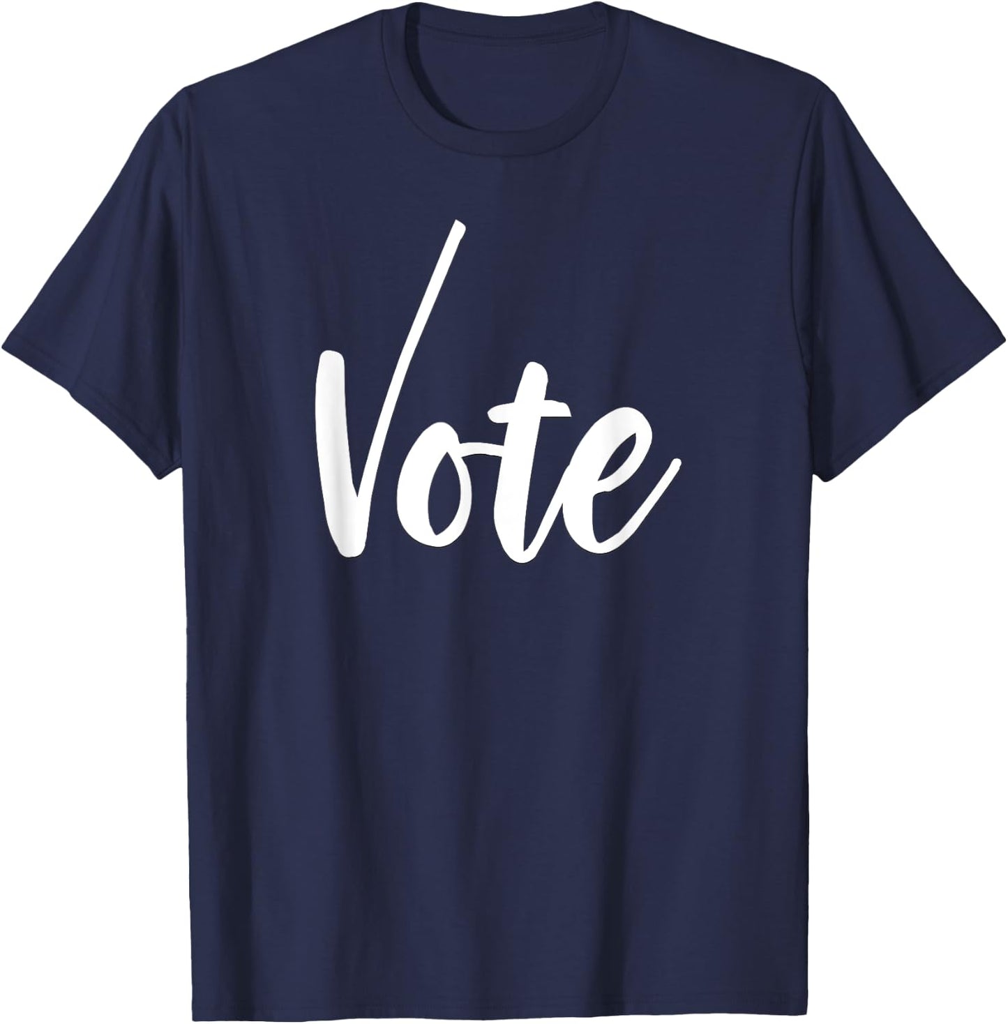 VOTE Political Election November Check Mark T-Shirt - T-Shirt | Navy