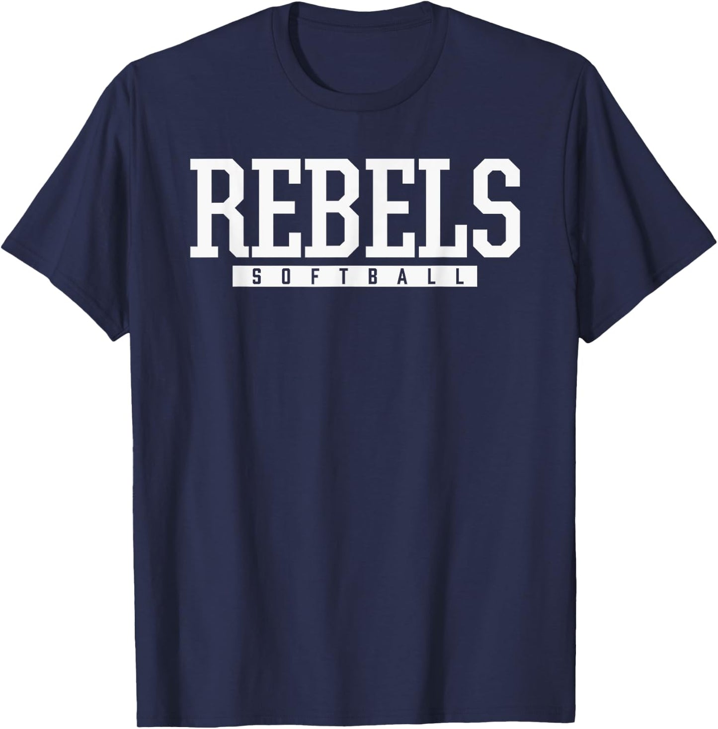 Legacy Rebels Softball HS T-Shirt - T-Shirt | Navy