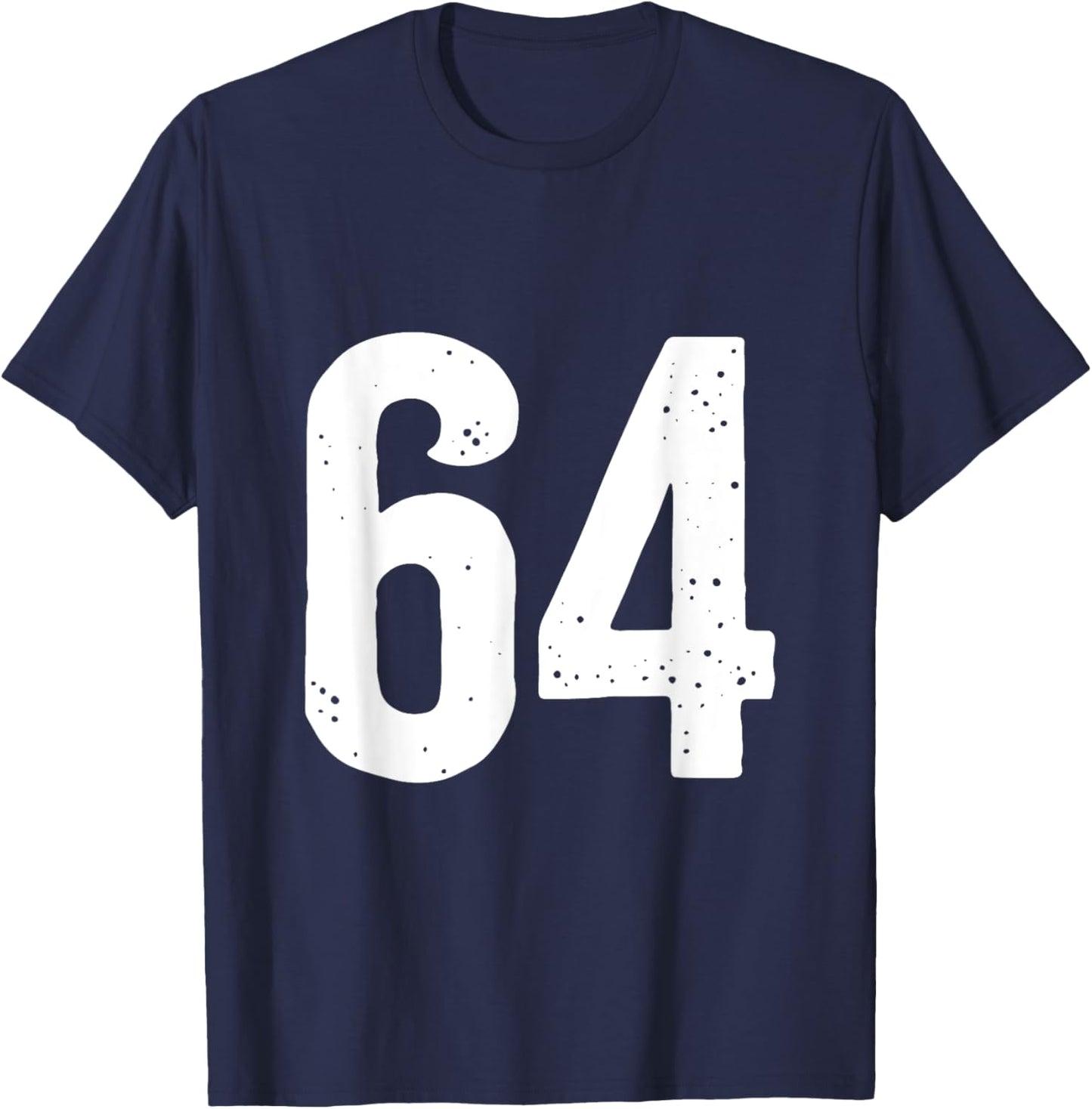 Number 64 T-Shirt - T-Shirt | Navy