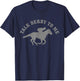 Talk Derby To Me Horse Racing Funny Gift T-Shirt - T-Shirt | Navy