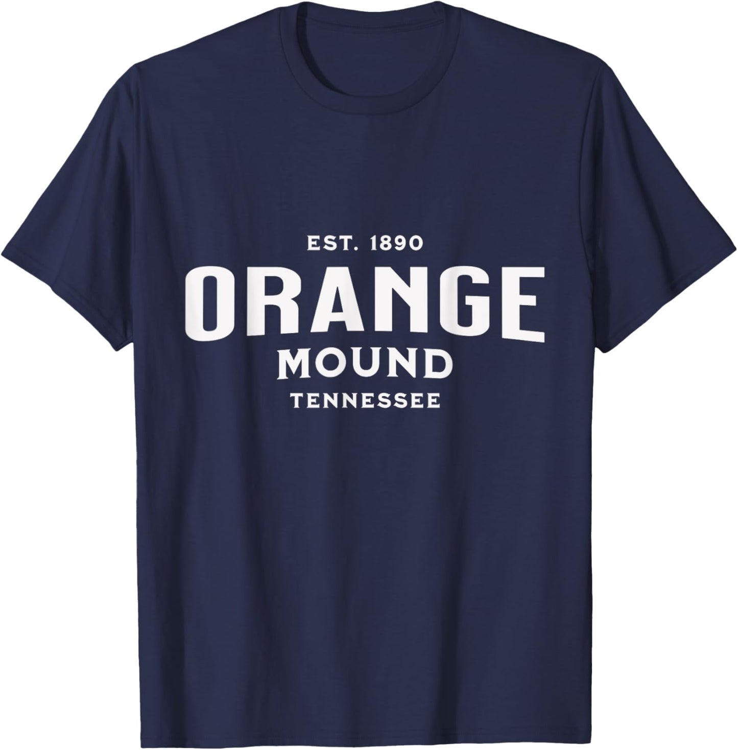 Orange Mound TN Tennessee Vintage T-Shirt - T-Shirt | Navy