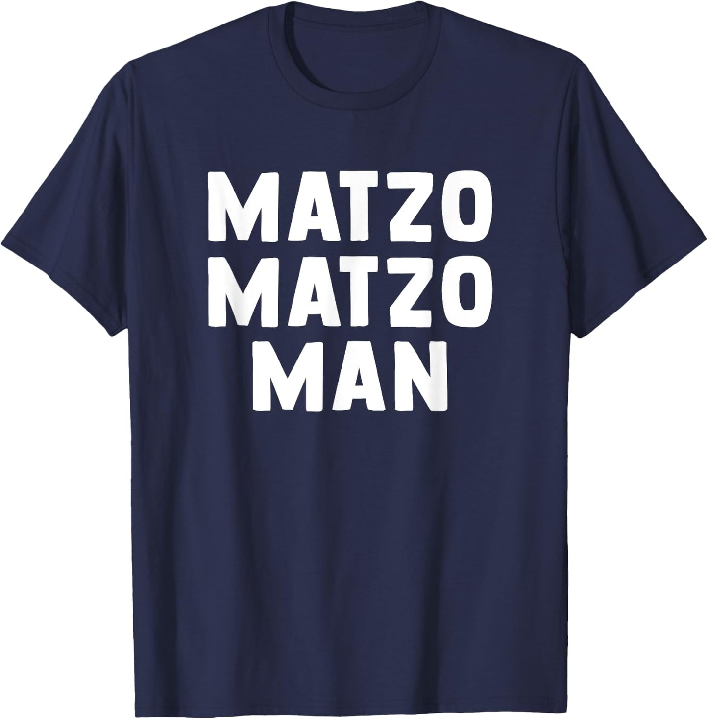 Matzo Matzo Man T-Shirt - T-Shirt | Navy
