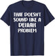 DELILAH Personalized Cute Flower Girls DELILAH Name T-Shirt - T-Shirt | Navy