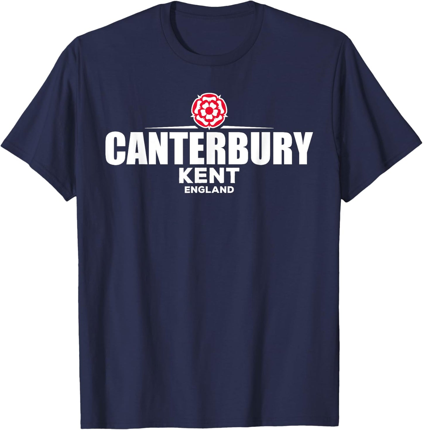 Canterbury Kent England T-Shirt - T-Shirt | Navy