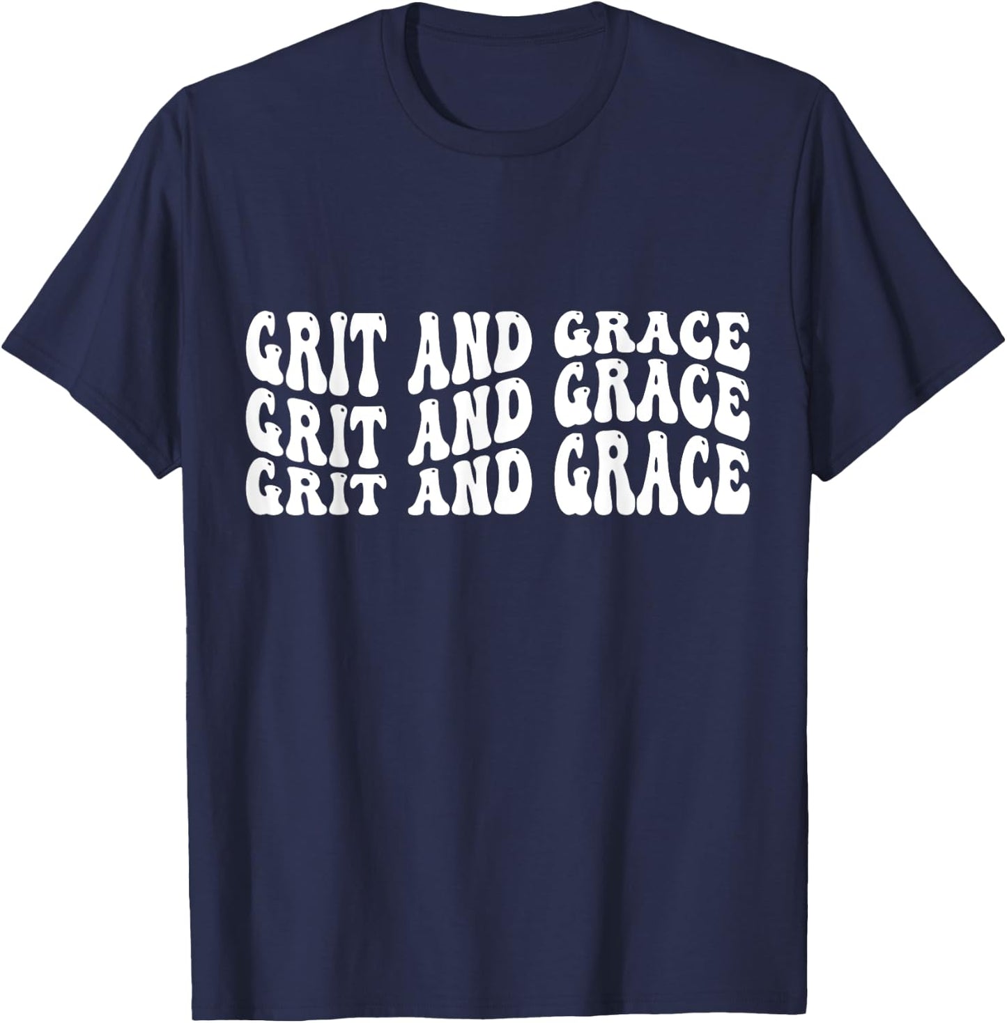 Grit and Grace T-Shirt - T-Shirt | Navy