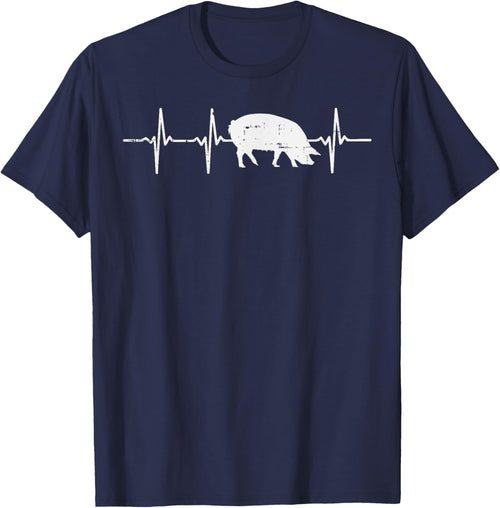Pig Heartbeat Pulse Farm Animal Farming Life Farmer Gift