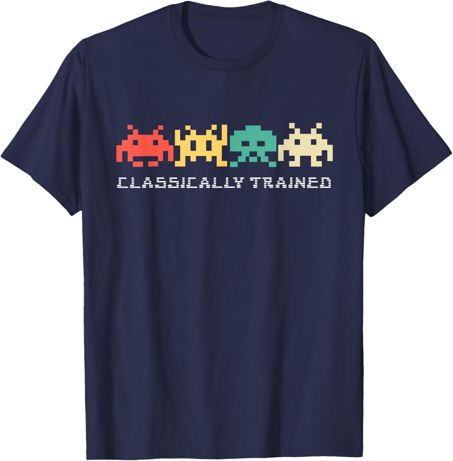 Video Game Vintage Retro Gaming Arcade 80s T-Shirt - T-Shirt | Navy