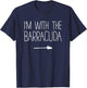 I'm With The Barracuda Shirt Adult Kids Men Women Costume T-Shirt - T-Shirt | Navy