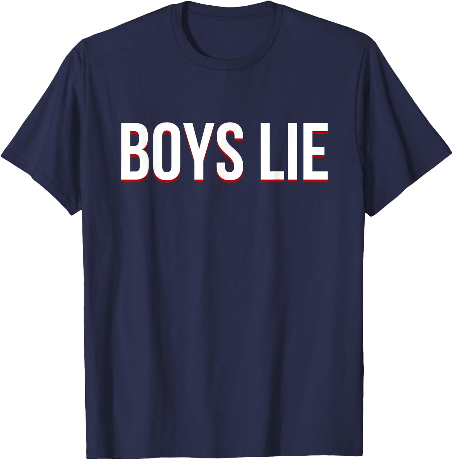 Boys Lie T-Shirt - T-Shirt | Navy