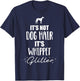 It's not dog hair, it's Whippet T-Shirt - T-Shirt | Navy