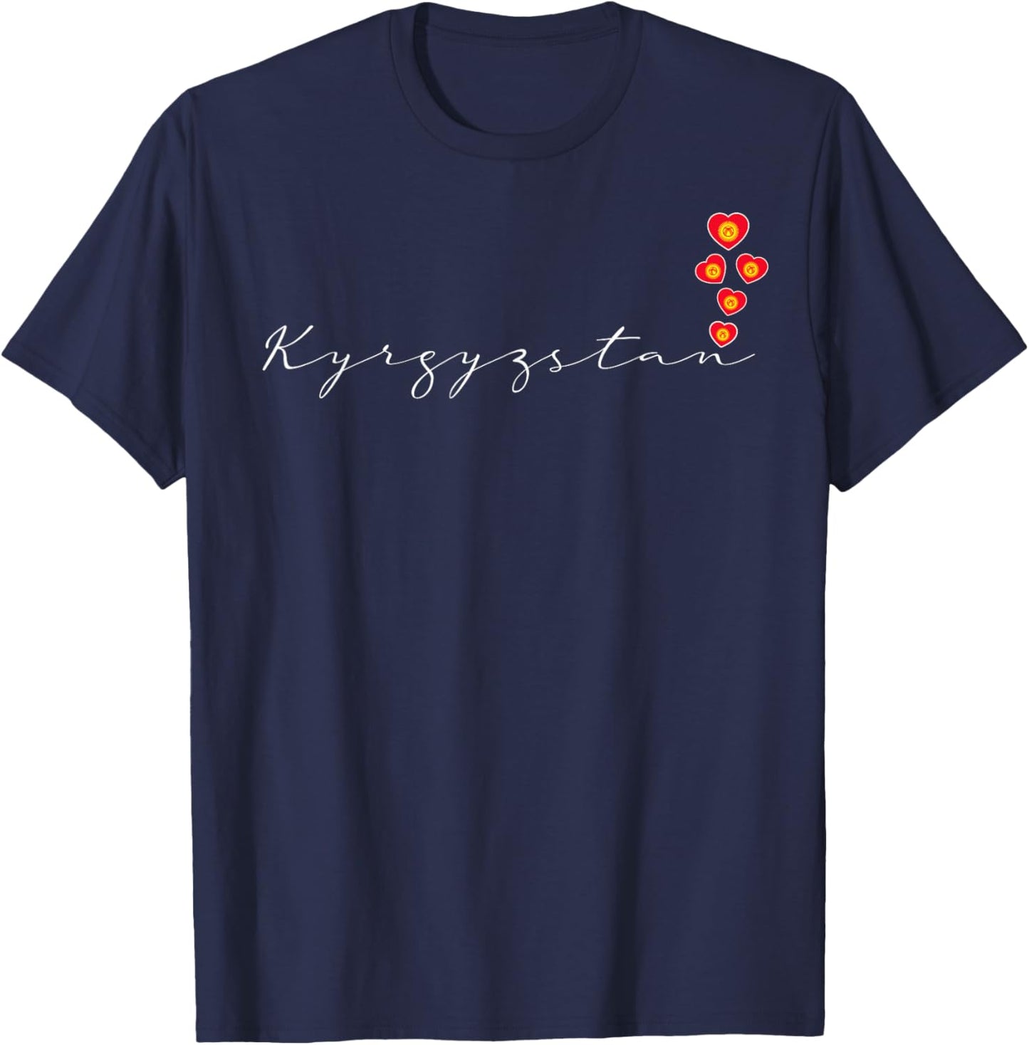 Kyrgyzstan T-Shirt - T-Shirt | Navy