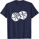 Board Game Dice T-Shirt - T-Shirt | Navy