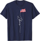 Liberia, Liberia Flag, elegant Liberian Patriotic Flag T-Shirt - T-Shirt | Navy