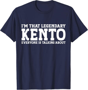 Kento Personal Name First Name Funny Kento T-Shirt - T-Shirt | Navy