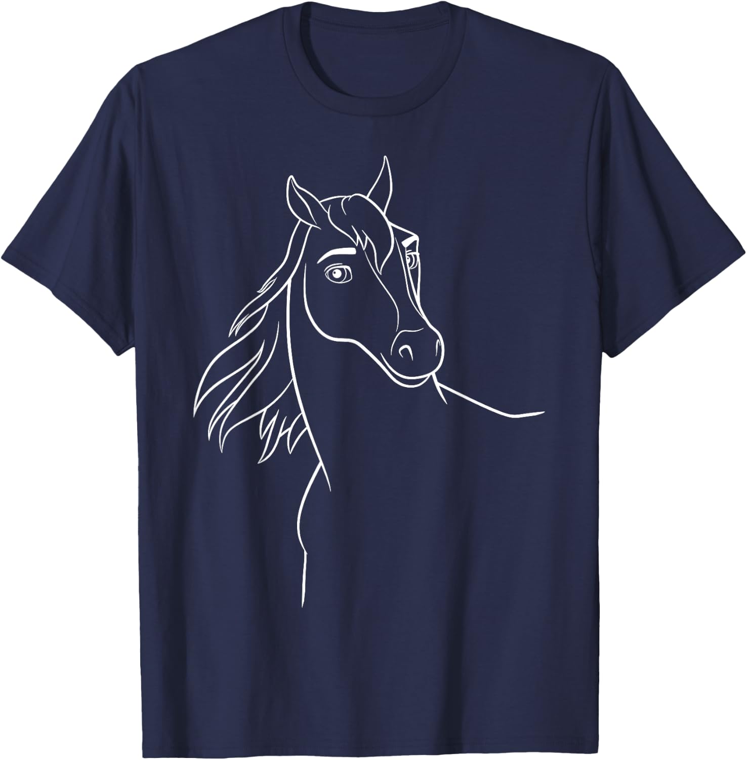 DreamWorks Spirit Riding Free Freedom T-Shirt - T-Shirt | Navy