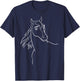 DreamWorks Spirit Riding Free Freedom T-Shirt - T-Shirt | Navy