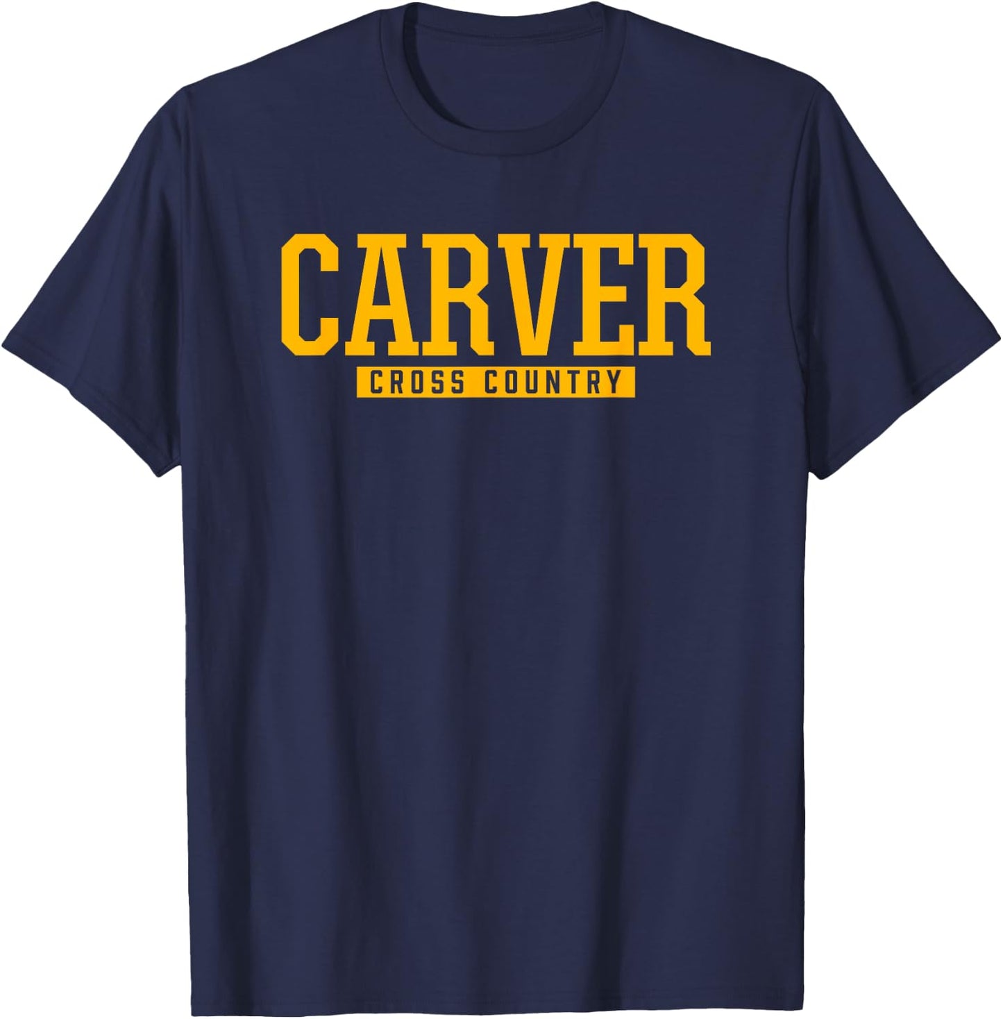 Carver High School Cross Country T-Shirt - T-Shirt | Navy