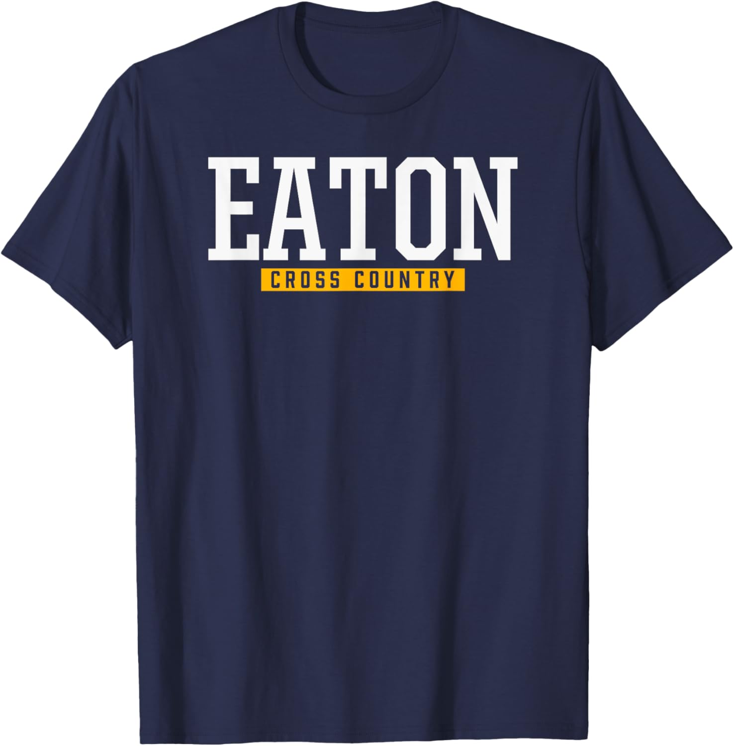 Eaton High School Cross Country T-Shirt - T-Shirt | Navy