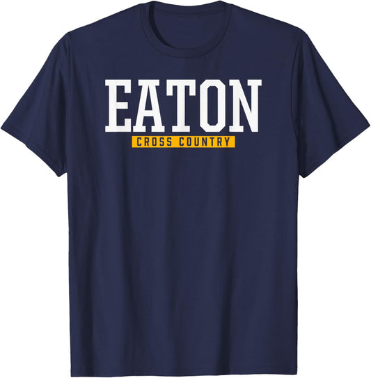 Eaton High School Cross Country T-Shirt - T-Shirt | Navy