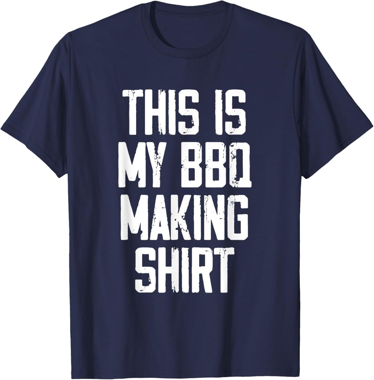 Meat Smoker Smoking Meat Grilling Barbecue Lover BBQ Party T-Shirt - T-Shirt | Navy