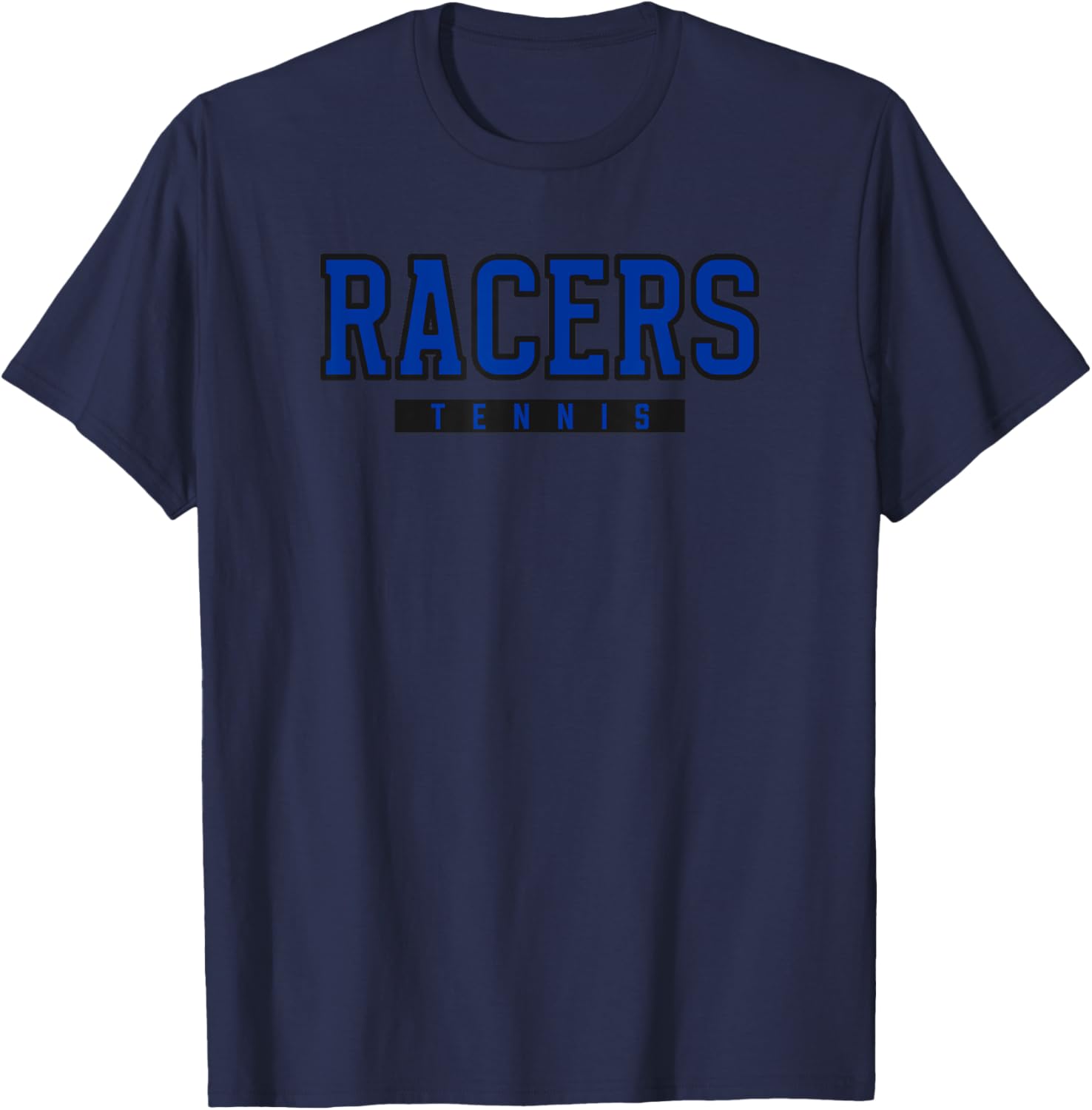 Newcastle Racers Tennis T-Shirt - T-Shirt | Navy