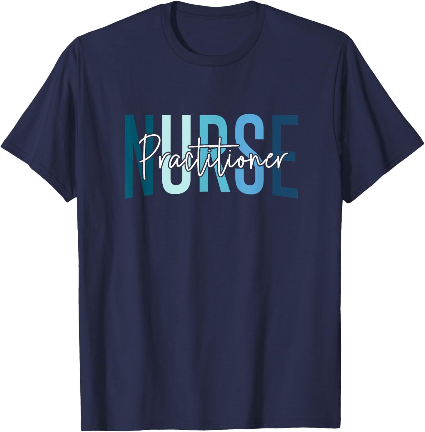 Funny Family Nurse Practitioner NP Nursing Day Nurse Week T-Shirt - T-Shirt | Navy