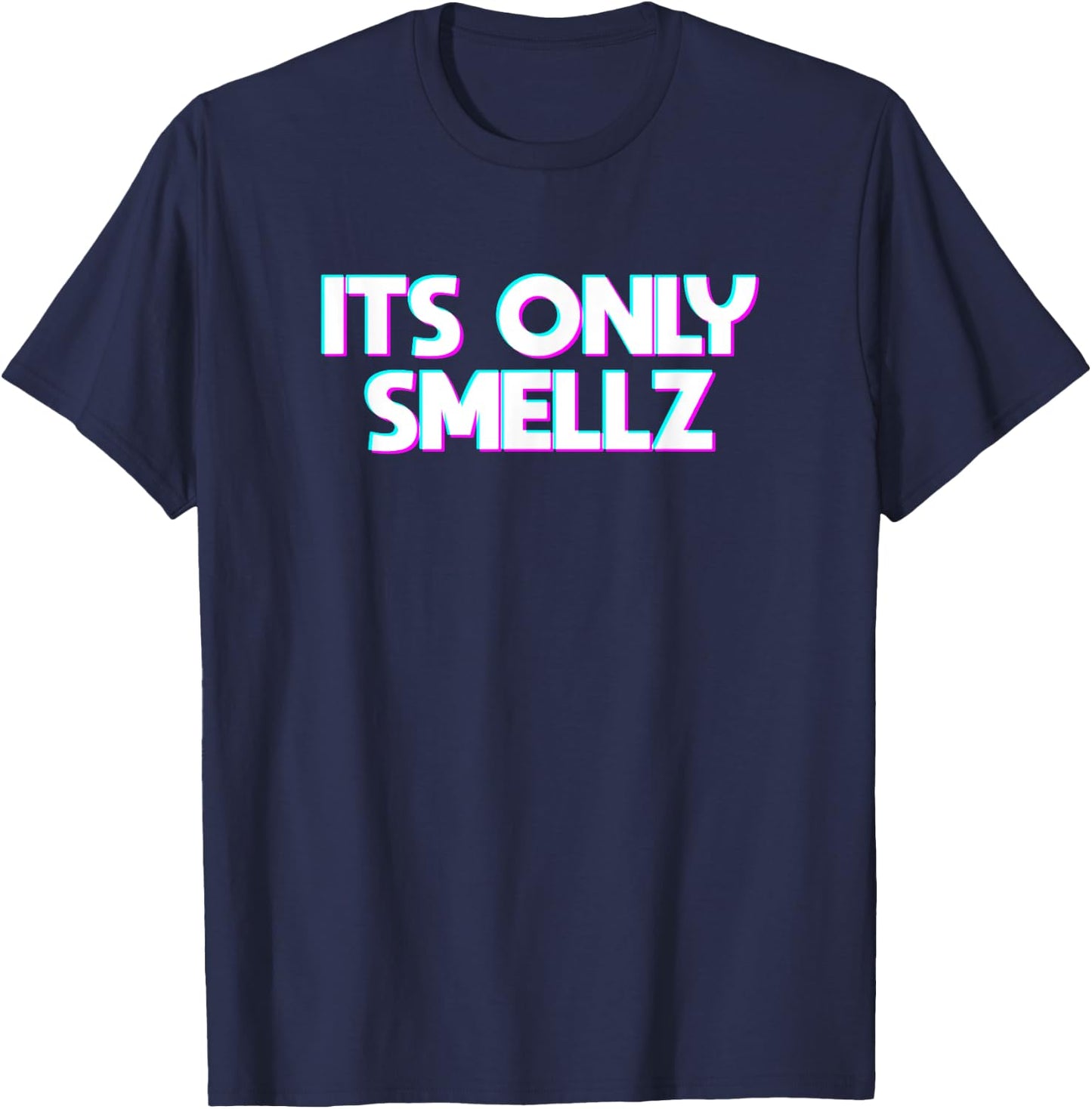 Its only Smellz T-Shirt - T-Shirt | Navy