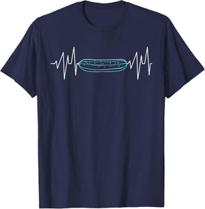 Gurken EKG Gurke T-Shirt - T-Shirt | Navy