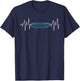 Gurken EKG Gurke T-Shirt - T-Shirt | Navy
