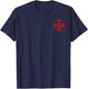 Portuguese Cross Order of Christ Cross Portugal T-Shirt - T-Shirt | Navy