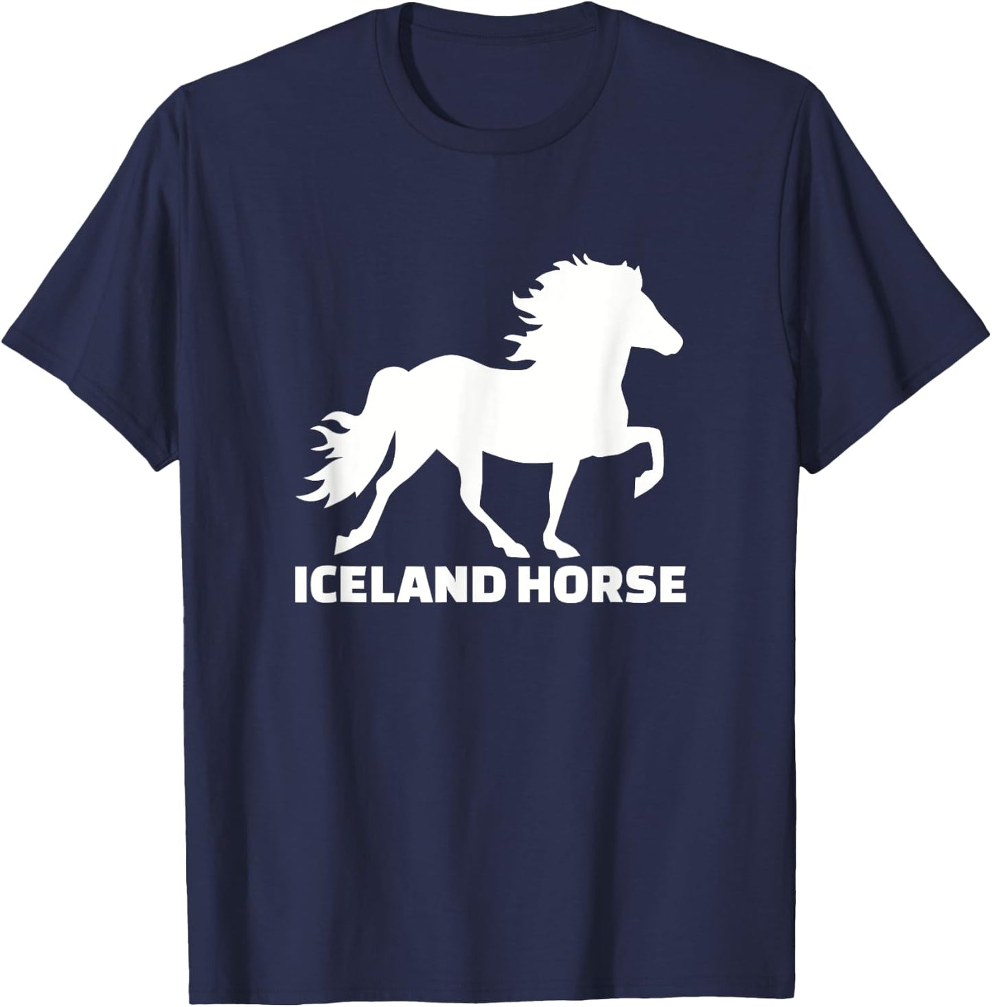 Icelandic horse T-Shirt - T-Shirt | Navy