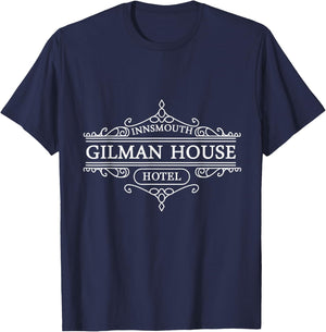 The Gilman House Hotel - Innsmouth T-Shirt - T-Shirt | Navy