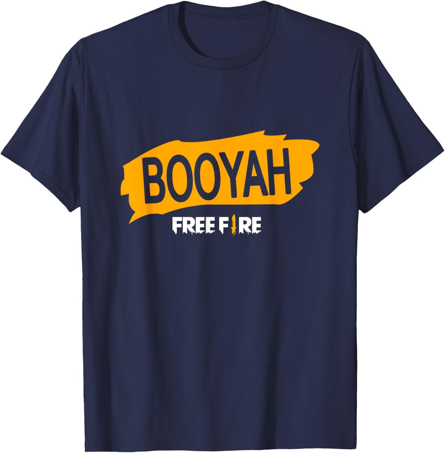Booyah Free Fire T-Shirt - T-Shirt | Navy