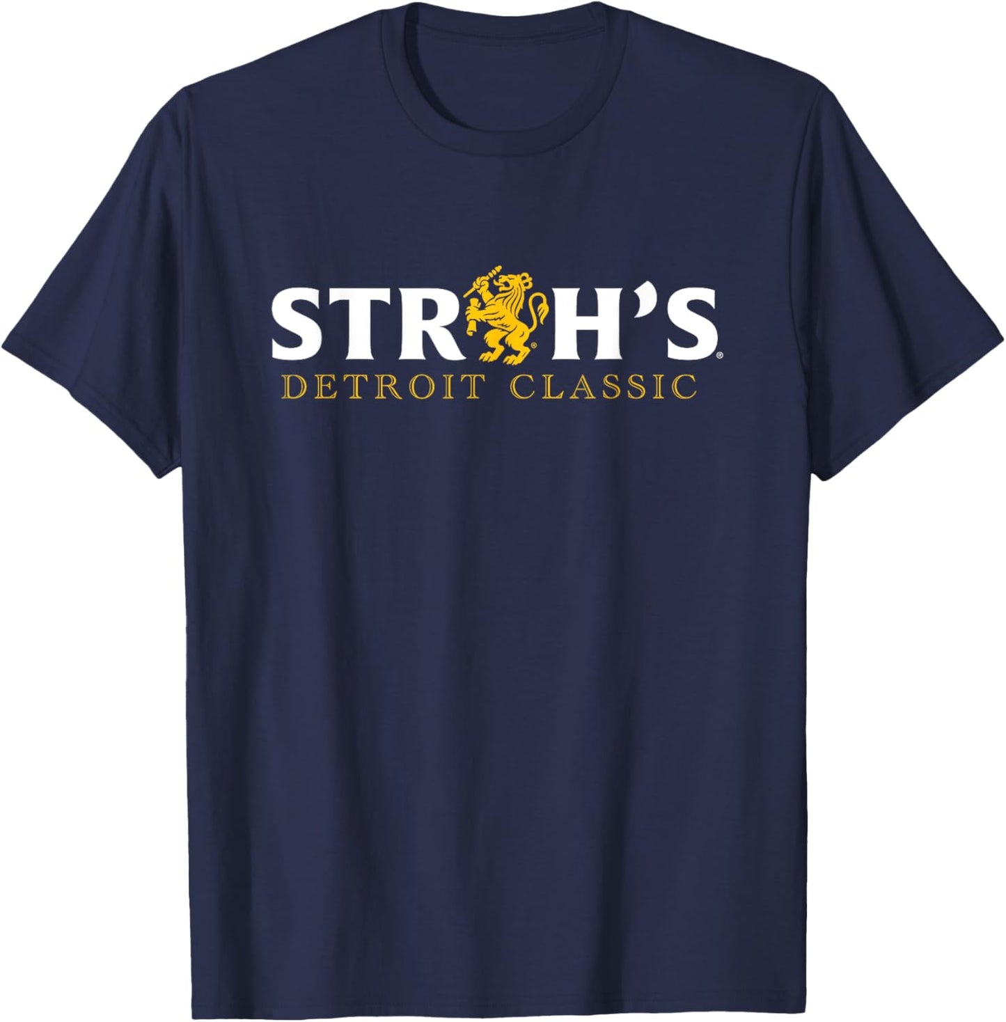 Stroh's Style - Lion Logo T-Shirt - T-Shirt | Navy