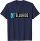 Telluride Colorado Mountain Ski T-Shirt - T-Shirt | Navy