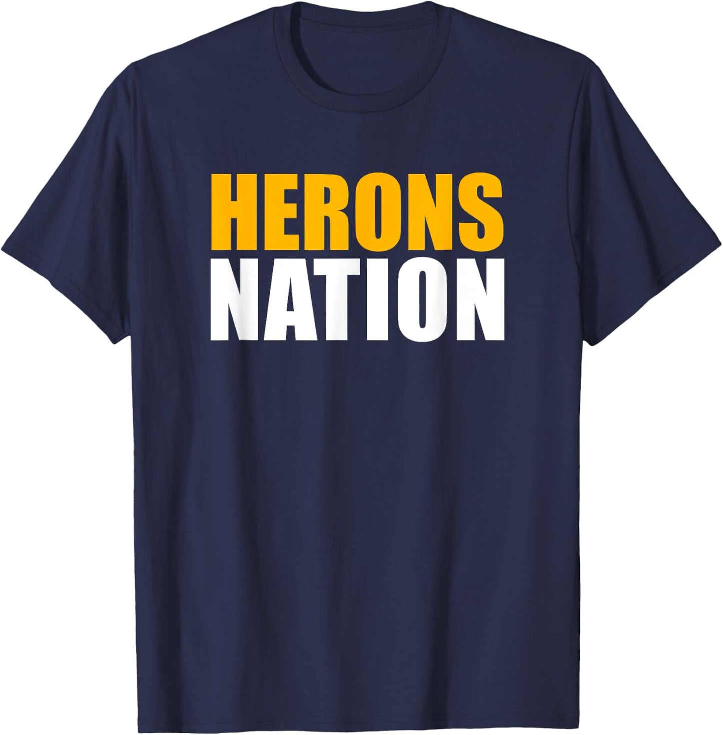 Brantley County Herons Nation HS T-Shirt - T-Shirt | Navy