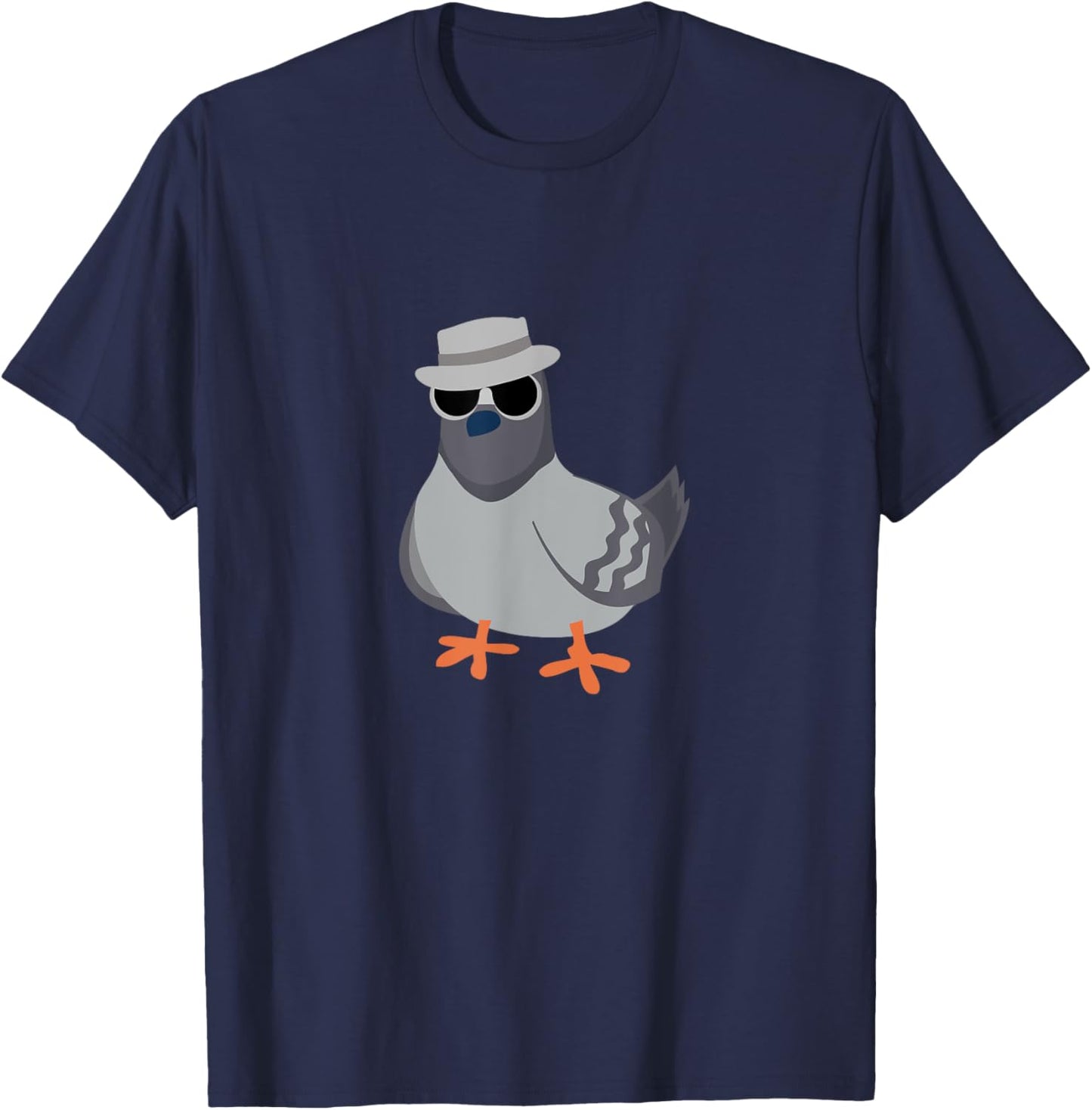 Cool Pigeon Design for Pigeon Lovers T-Shirt - T-Shirt | Navy