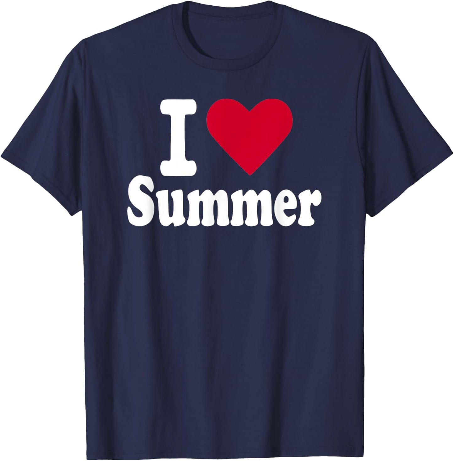 I love summer T-Shirt - T-Shirt | Navy