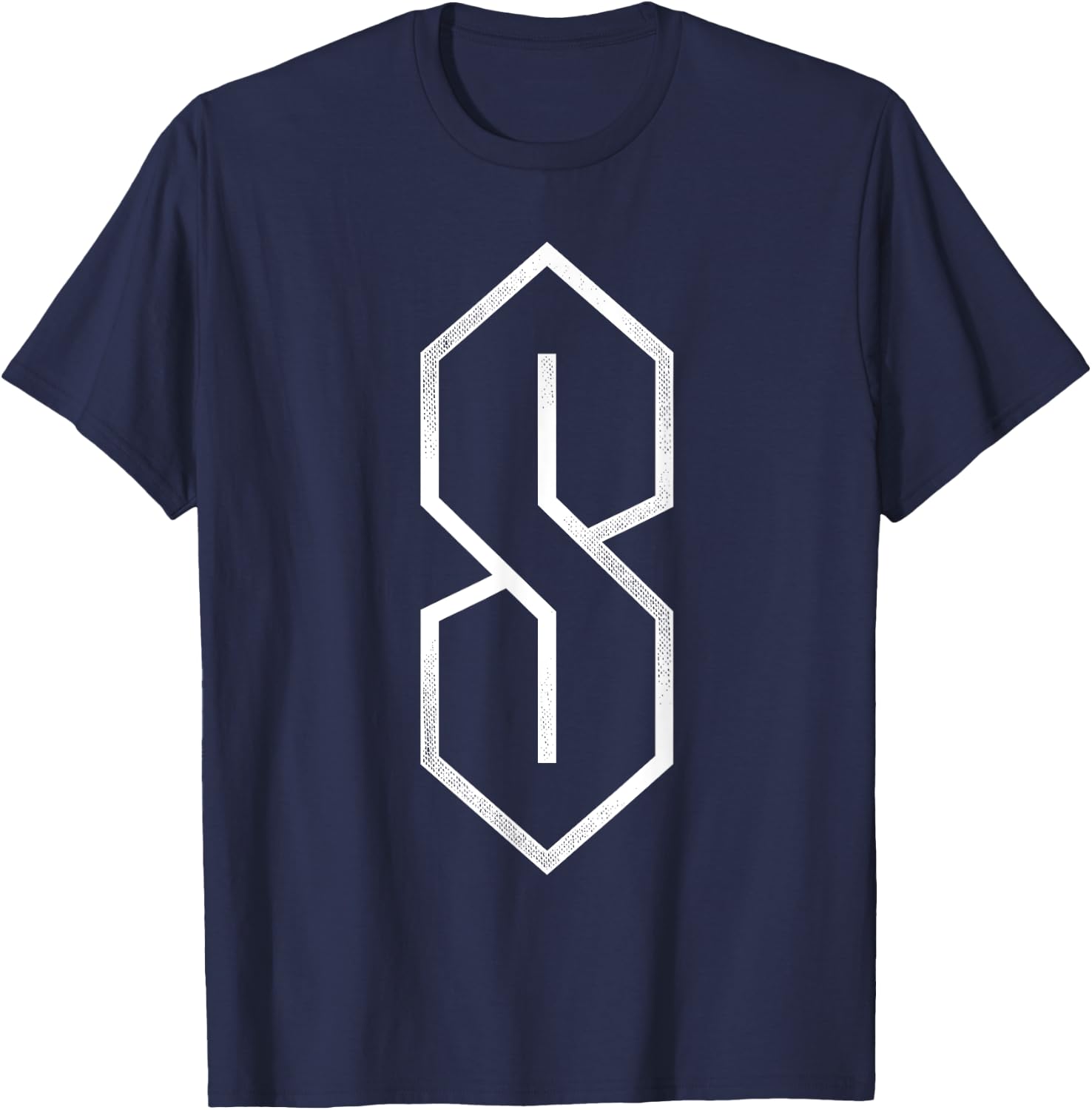 Legendary Universal 90s S Symbol T-Shirt - T-Shirt | Navy