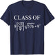 Class of 2025 math equation geek graduation teacher nerd Women T-Shirt - T-Shirt | Navy