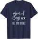 Mom Of Boys AKA Full Time Referee Funny Mothers Day Gift T-Shirt - T-Shirt | Navy