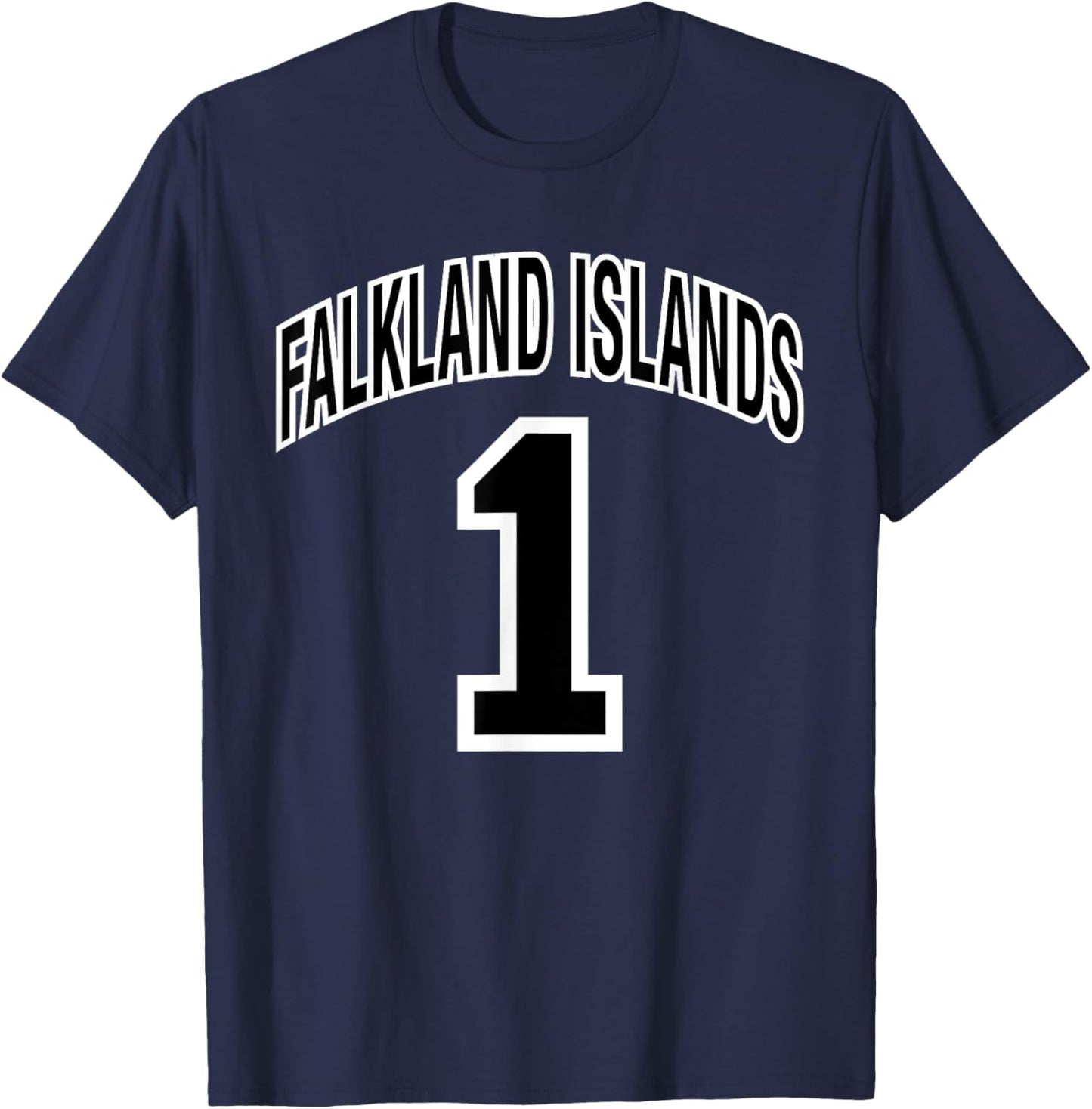 Falkland Islands One Proud Falkland Islander T-Shirt - T-Shirt | Navy