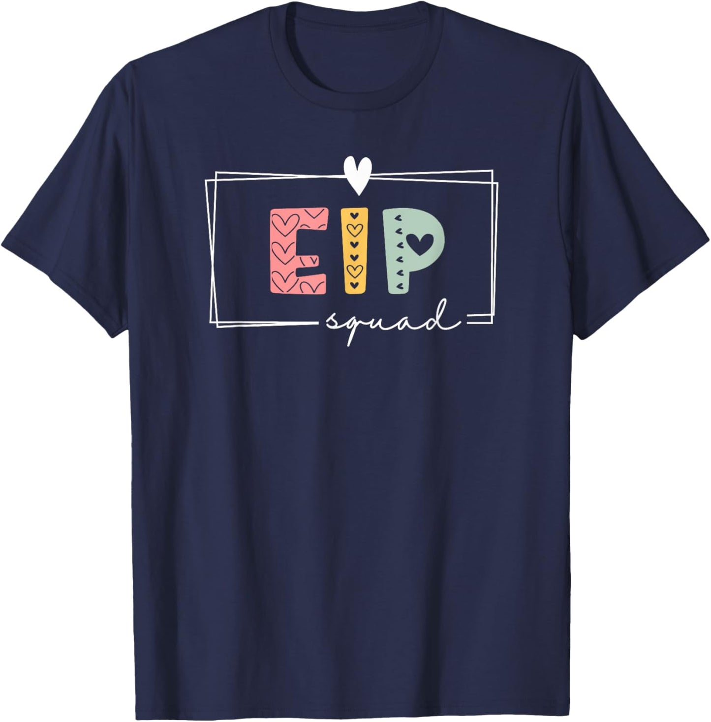 Intervention Teacher Team Early Intervention Program Squad Women T-Shirt - T-Shirt | Navy