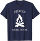 Lumberjack Selling Firewood T-Shirt - T-Shirt | Navy