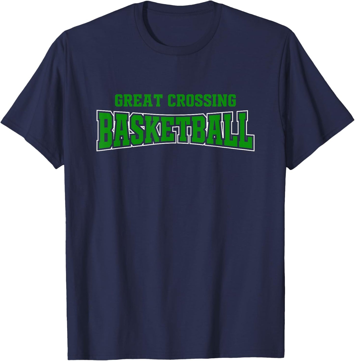 Great Crossing High School Basketball Warp HS T-Shirt - T-Shirt | Navy
