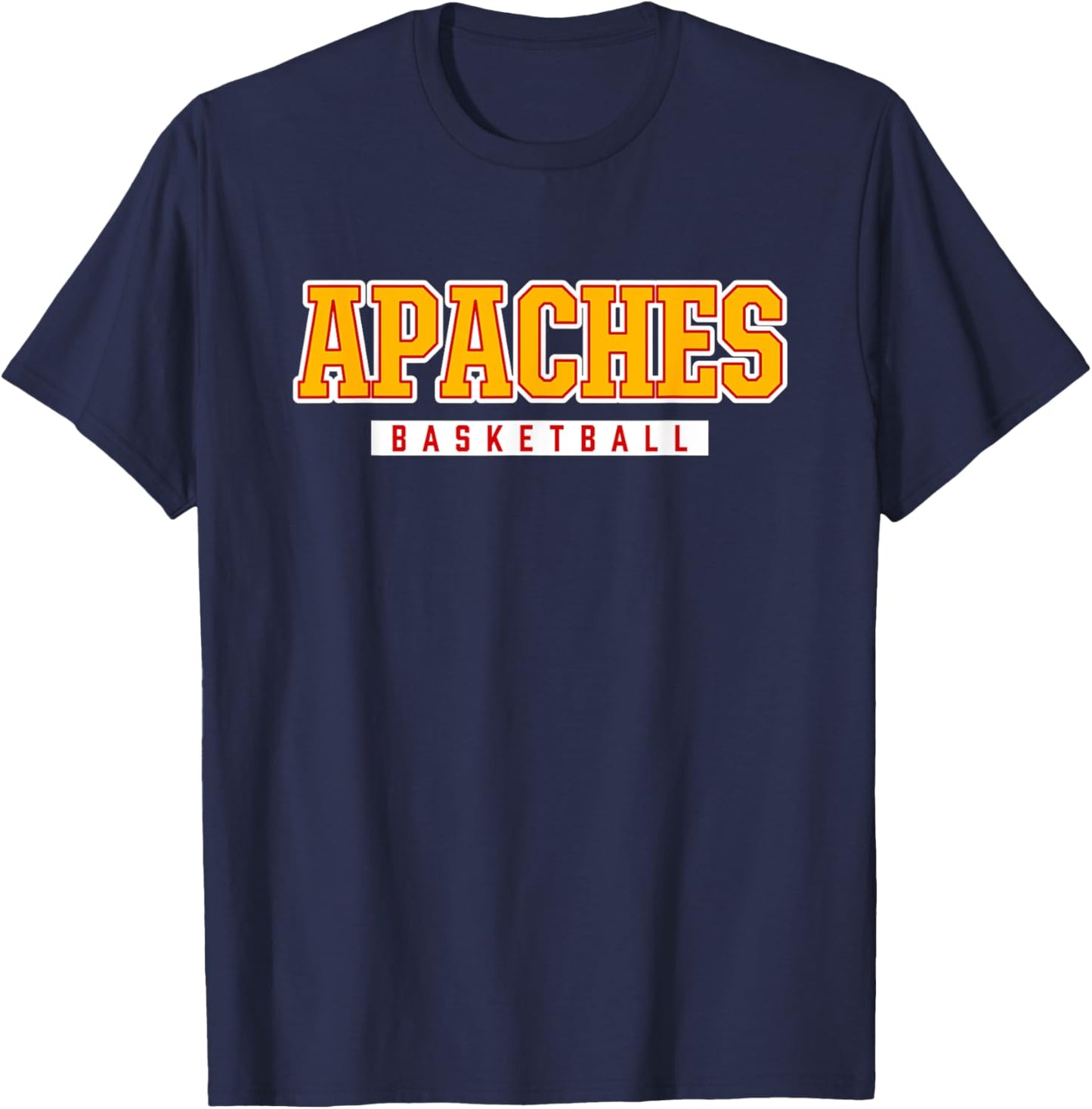 Apaches Basketball Arcadia High School T-Shirt - T-Shirt | Navy