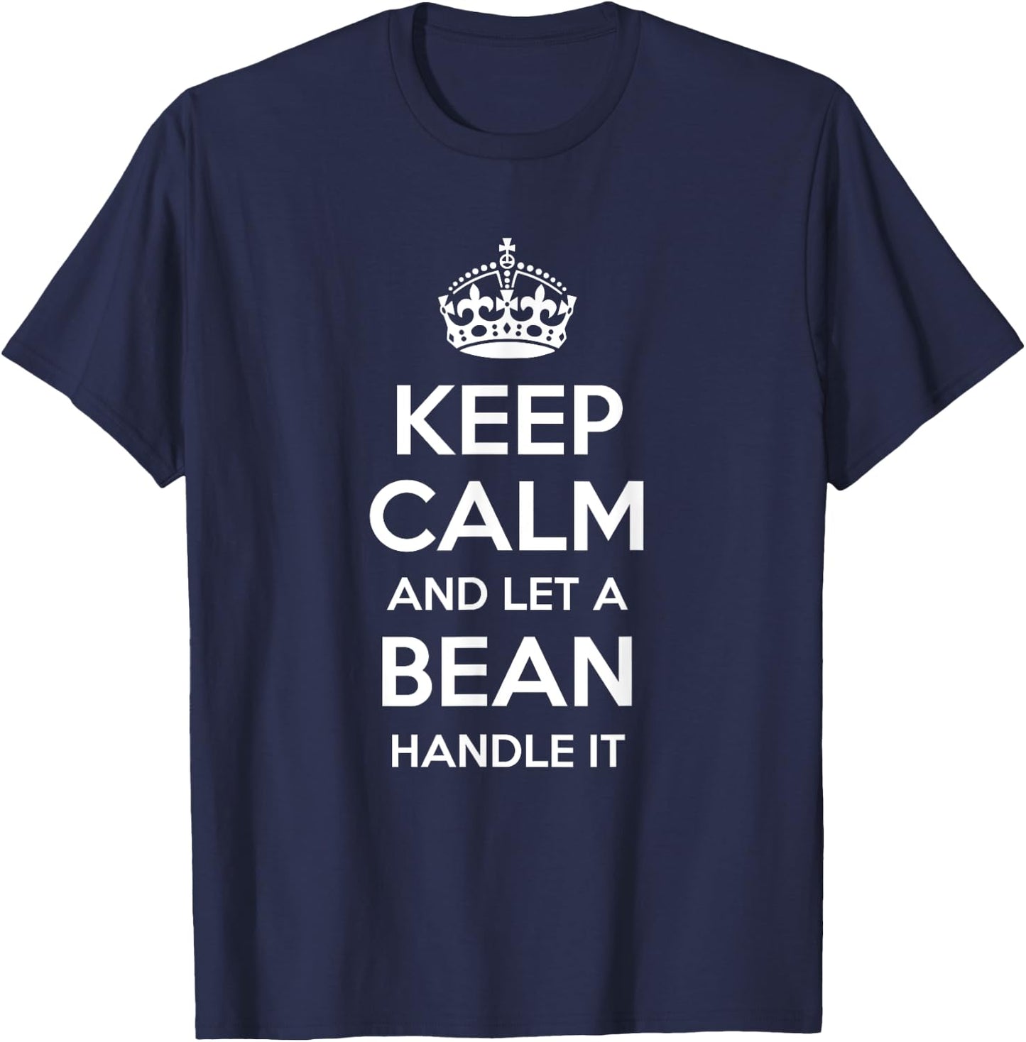 BEAN Funny Surname Family Tree Birthday Reunion Gift T-Shirt - T-Shirt | Navy