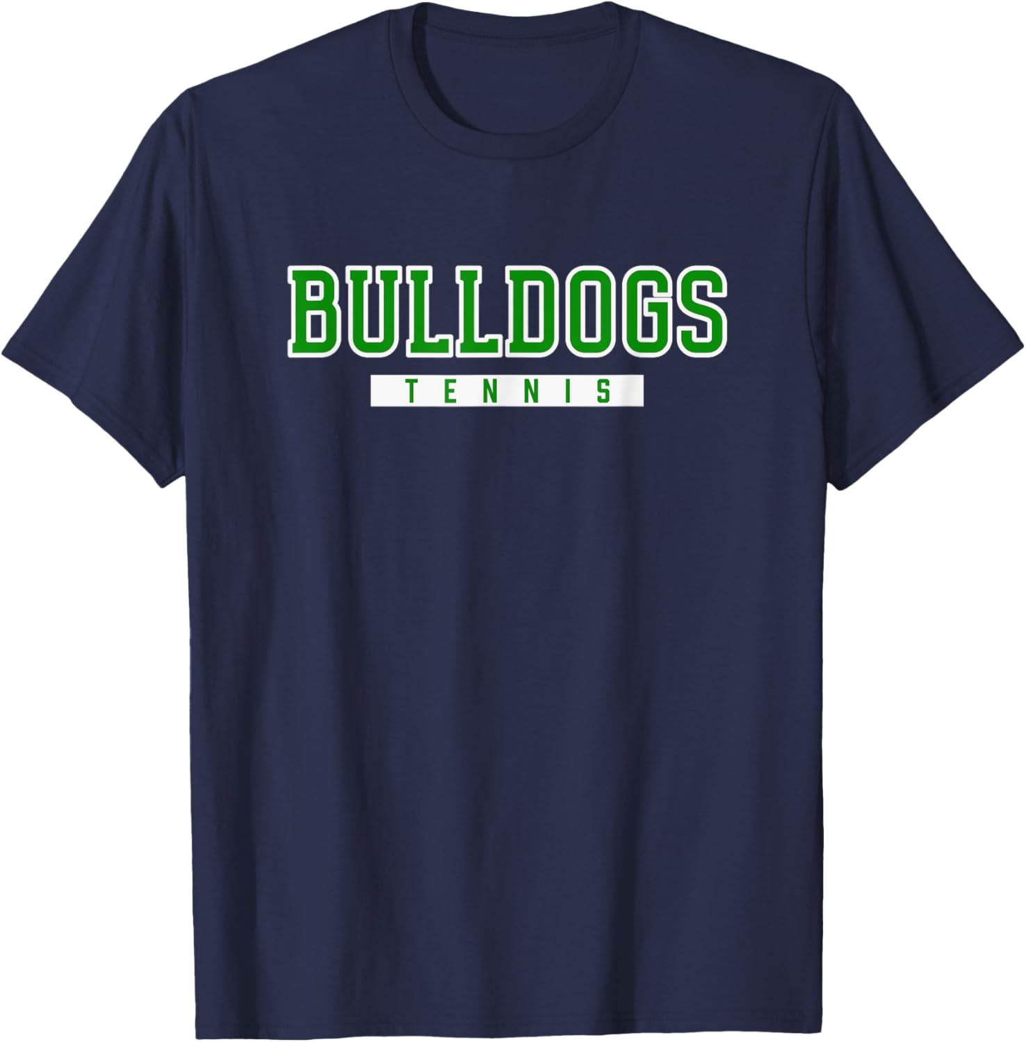 Irvington Bulldogs Tennis T-Shirt - T-Shirt | Navy