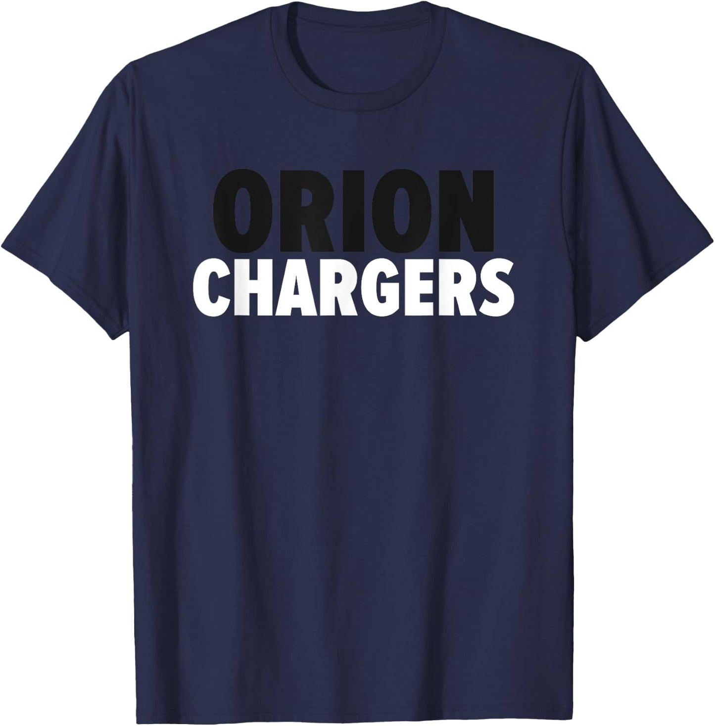 Orion Chargers Bold T-Shirt - T-Shirt | Navy